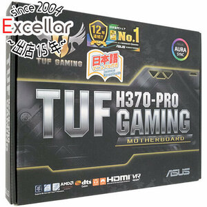 【中古】ASUS製 ATXマザーボード TUF H370-PRO GAMING LGA1151 訳あり 元箱あり [管理:1050022950]