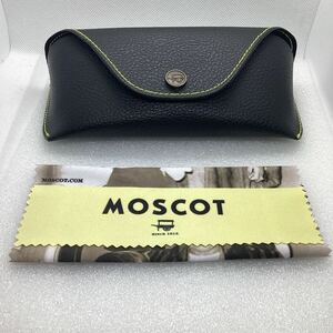 ●未使用品●MOSCOT 正規品●純正ケース● LEMTOSH モスコット レムトッシュ　レザー　メガネ　サングラス　眼鏡　EYEVAN7285 ayame