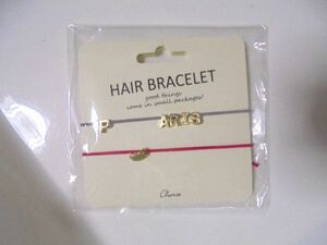 新品 FLOWERING Cherie HAIR BRACELET ヘアブレスレット