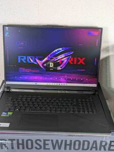 ASUS ROG Strix SCAR 18 G834JY RTX 4090 i9-13980HX ゲーミングノートパソコン　PC240313A