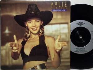 【英仏7】 KYLIE MINOGUE / NEVER TOO LATE / KYLIE