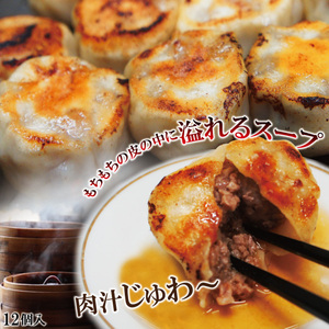 【送料無料】スープ溢れる焼き小籠包冷凍12個入り 2セット購入で12個以上プレゼント【中華】【点心】【生煎包】【しょうろんぽう】