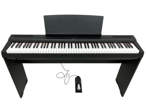 【引取限定】【動作保証】YAMAHA P-125B 電子ピアノ 2021年製 中古 ペダル付き 中古 直 Y8832406