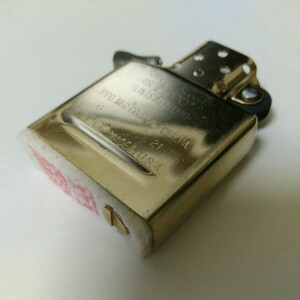 新品未使用 ZIPPO 純正ゴールドインサイドユニット(金色インナー) 対応モデル:レギュラー/アーマー/フラットトップ1937,1933,1932レプリカ