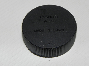 Canon A-3　レンズリアキャップ( Lマウント用)中古純正品