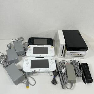 G◎ Nintendo ニンテンドー 任天堂 Wii U 32GB WUP-101 Wii RVL-001 ゲーム機 キズ汚れ有り 