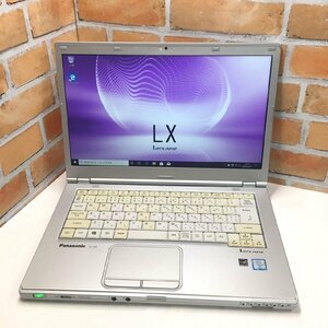 YNC090#ACアダプター付き レッツノートCF-LX5ADGMS ワイド14.0型 8GB/SSD256GB新品 Windows10 リカバリー領域あり Office2021