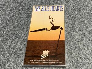 盤面無傷 美品 ハードケース付き THE BLUE HEARTS 夢 ブルー ハーツ 甲本ヒロト 真島昌利 8cm シングル