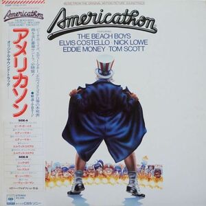 送料無料！　「アメリカソン/Americathon」サウトラ　ビーチ・ボーイズ、エルビス・コステロ、他 THE BEACH BOYS、ELVIS COSTELLO、etc 