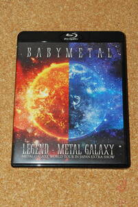 中古 BABY METAL LEGEND METAL GALAXY METAL GALAXY WORLD TOUR IN JAPAN EXTRA SHOW Blu-ray 2枚組 ベイビーメタル レジェンドメタル 