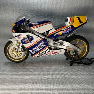 ハセガワ1:12 オートバイシリーズ BK-4 Honda NSR500 “1989 WGP500 CHAMPION” No.1 エディローソン プラモデル 完成品