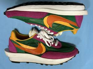 NIKE×SACAI★LDWAFFLE★US9/27.0㎝★LDワッフル スニーカー★BV0073-301★ナイキ×サカイ★パイングリーン