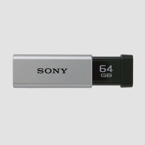 送料無料★ソニー USBメモリ USB3.1 64GB 高速タイプ USM64GTS (シルバー)