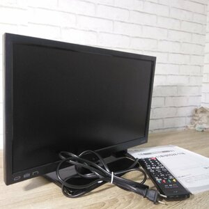 2865 【19型液晶TV】DOSHISHA ドウシシャ DTC19-11B HDMI 2015年製 地デジ リモコン付 miniB-CAS