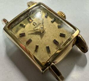 オメガ 手巻き レディース 腕時計 cal.245 3974-6 OMEGA vintage watch 金色　GOLD ラグ幅10mm さ-2