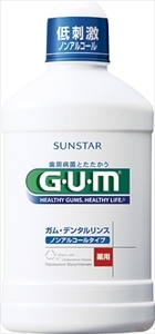 まとめ得 サンスター　ＧＵＭデンタルリンスノンアルコール５００ＭＬ　 x [3個] /h