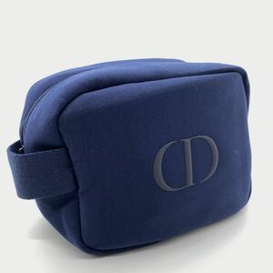 【未使用保管品】DIOR ディオール セカンドバック メンズ レディース ハンドバッグ トートバッグ クラッチバッグ ポーチ ブルー 極美品 1円