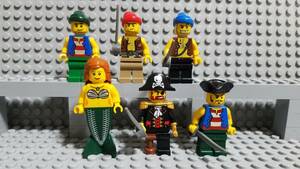 レゴ パイレーツ 赤ひげ船長 海賊 人魚 船員 ミニフィグ 正規品 LEGO 大量出品中 同梱可能