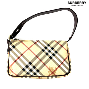 【先着50名限定クーポン配布中!!】 バーバリー BURBERRY ショルダーバッグ キャンバス ベージュ