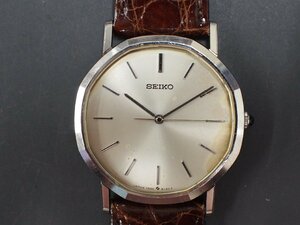 ヴィンテージ ジェラルドジェンタ セイコー SEIKO クレドール アシエ Acier メンズ クォーツ ドレスウォッチ 腕時計 型式: 7830-5100