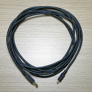 Amazonベーシック マイクロ USB ケーブル プリンター対応 3.0m (USB-A 2.0 - Micro-B) ブラック