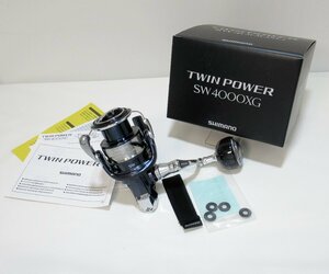 ☆SHIMANO スピニングリール 21ツインパワー SW4000XG (04221)　【未使用】 21TWIN POWER