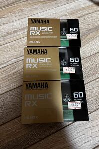 カセットテープ YAMAHA ヤマハ mu-RX 60分 3本セット