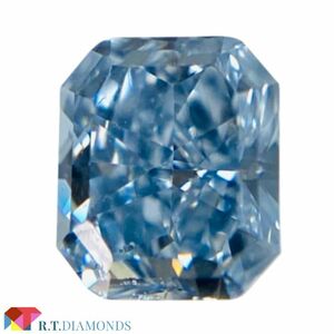 FANCY INTENSE BLUE 天然ブルーダイヤモンド 0.33ct RCT/RT2618/GIA