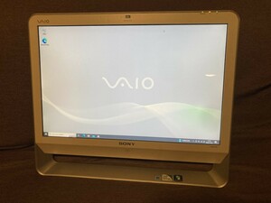 20.1型ボードPC VAIO type J VGC-JS54FB PentiumDC E6300/4G/500G Windows10 Home