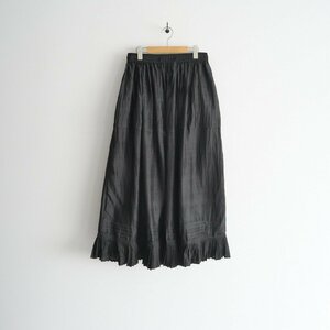 2023 / BUNON ブノン / Gather Tuck Skirt ギャザータックスカート L / 2309-0261