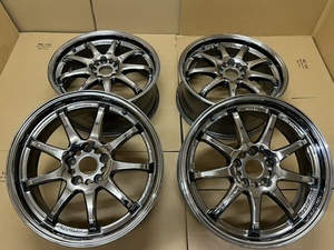 中古ホイール４本セット　WORK EMOTION XD9 18×7.5JJ+48 PCD114.3 18×7.5J+48 ハブ-73 中古ホイール４本セットWORK EMOTION XD9 18×7.5