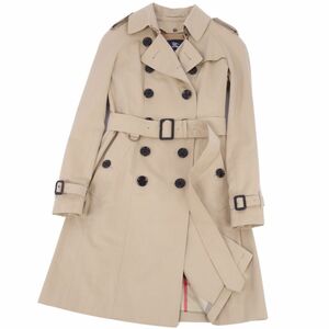 極美品 バーバリー ロンドン BURBERRY LONDON ライナー付き トレンチコート 綿100％ アウター レディース 38 ベージュ cf04ob-rm05e27331