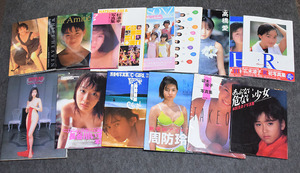 ■アイドル写真集15冊セット川島なお美.長谷川いずみ.杉浦幸.浅香唯.風防玲子.坂木優子.本田美奈子.田村英里子.宮沢りえ.広末涼子.ハロプロ