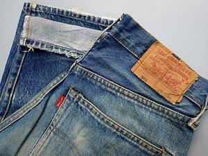 Levis リーバイス 501 W29 L36 ヴィンテージ ジーンズ/LEvs デニム ジーパン パンツ Gパン 紙パッチ 紙 シングル ダメージ/23