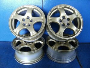 インプレッサ WRX STi GC8/GF8 純正　ゴールド　ホイール　16×7J+53　5H-100 BRZ 86