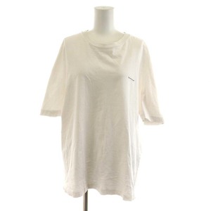 バレンシアガ BALENCIAGA ミニロゴオーバーサイズTシャツ カットソー 半袖 XS 白 ホワイト 482204 /AN24 レディース