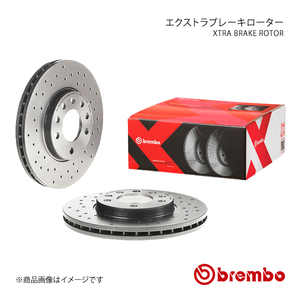 brembo ブレーキローター VOLVO V70(3) BB6324W 07/11～09/07 エクストラブレーキディスク フロント 左右セット 09.A427.1X