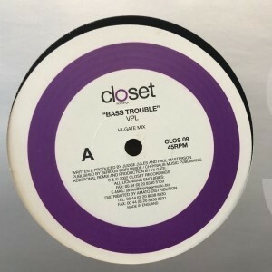 12inchレコード　VPL / BASS TROUBLE