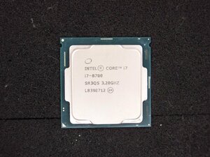 【T586】CPU★Core i7-8700 3.20GHz