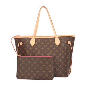 ルイヴィトン ネヴァーフルMM モノグラム トートバッグ モノグラムキャンバス M41178 ブラウン レディース LOUIS VUITTON 中古 美品