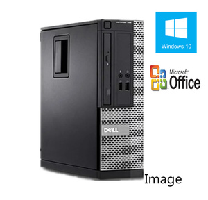 中古パソコン Windows 10 Pro 64Bit Microsoft Office Personal 2010付属 DELL Optiplex シリーズ Core i5/メモリ8G/新品SSD480GB/DVD-ROM