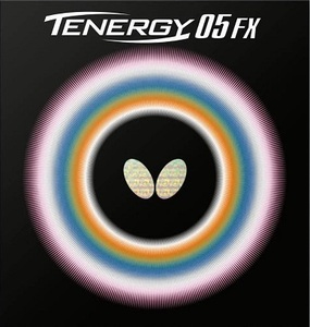 [卓球]TENERGY05-FX(テナジー05FX) 黒・トクアツ2.1　Butterfly(バタフライ)