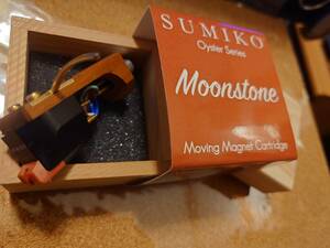 SUMIKO スミコMoonstone(ムーンストーン) 美品MMカートリッジ　おまけ付　ヘッドシェル+リード線　フルチューン