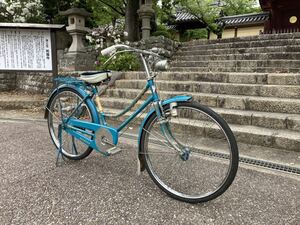 東洋自転車　アラビア号 実用車 昭和 レトロ 自転車 ロッドブレーキ　運搬車　レストア　修理済み　ビンテージ　ジブリ　