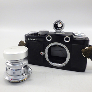 1円〜 Voigtlander フォクトレンダー BESSA-T・HELIAR 50mm F3.5 ※シャッター確認済 現状品 カメラ 278-2702035【O商品】