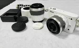 β NIKON1 J1 / 10-30mm / 30-110mm / ニコン ミラーレス一眼カメラ / 264011 / 424-4