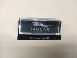 展示品　JAGUAR　ジャガ－　ガラス？　クリスタル？　置物　