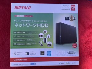 【未使用 未開封】バッファロー BUFFALO NAS スマホ/タブレット/PC対応 ネットワークHDD メカニカルハードデイスク 2TB LS210D0201G
