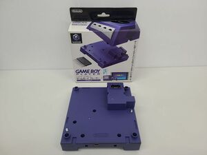 ゲーム周辺機器/ジャンク扱い/ニンテンドー ゲームキューブ/ゲームボーイプレーヤー バイオレット/動作未確認/箱付/ 4902370506396【G035】