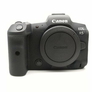 【未使用品】 CANON キャノン ミラーレス一眼レフ カメラ EOS R5 ブラック ボディ